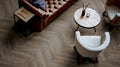 LVT Vinilinės grindys PERFORM Oak Canberra Chevron - Vinilines - grindys.lt