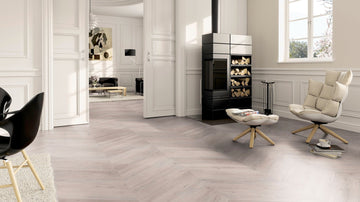 LVT Vinilinės grindys PRO Oak Helsinki Chevron - Vinilines - grindys.lt