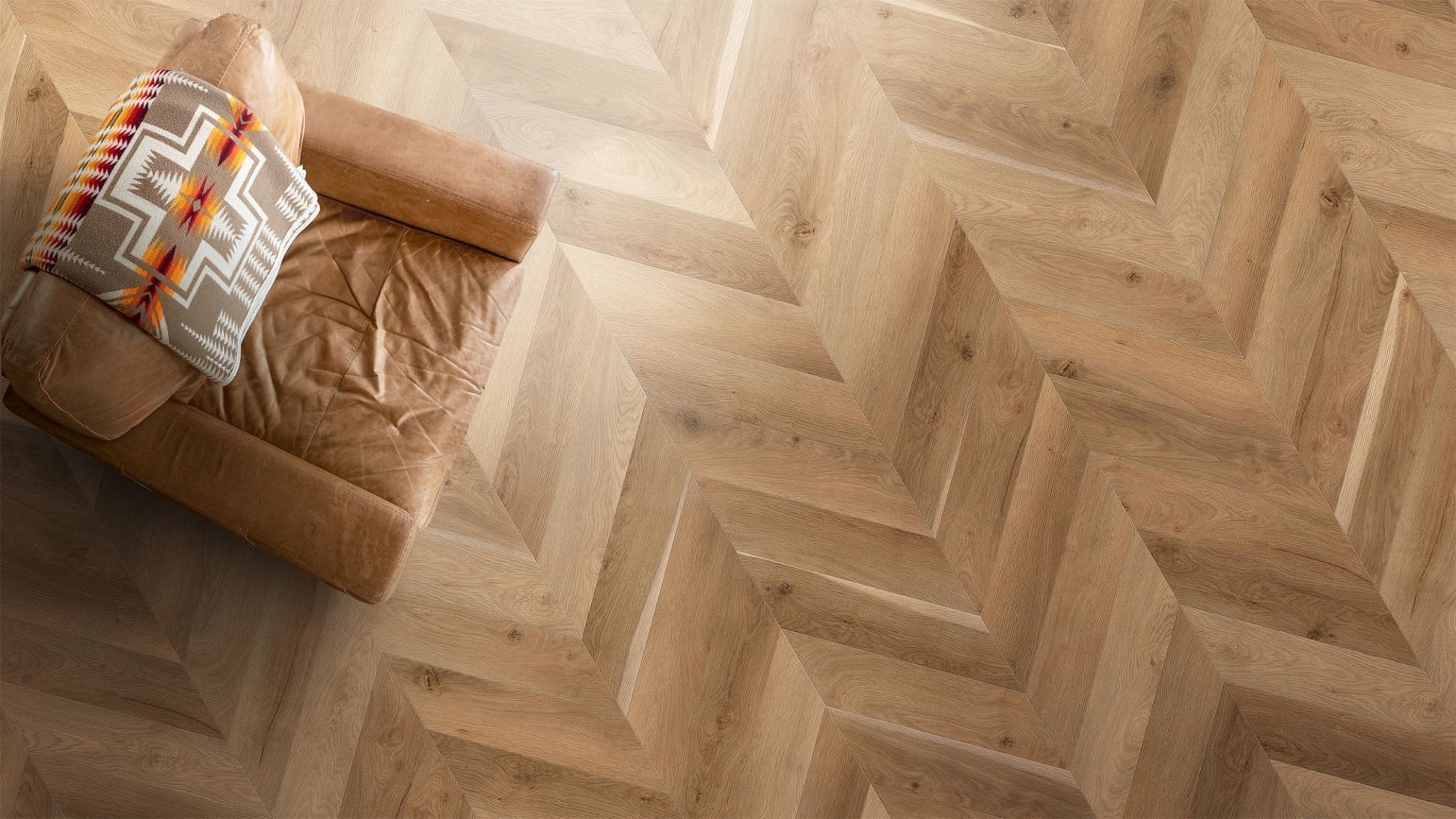 Vinilinės grindys Solen Chevron GD Hillside Oak - Vinilines - grindys.lt