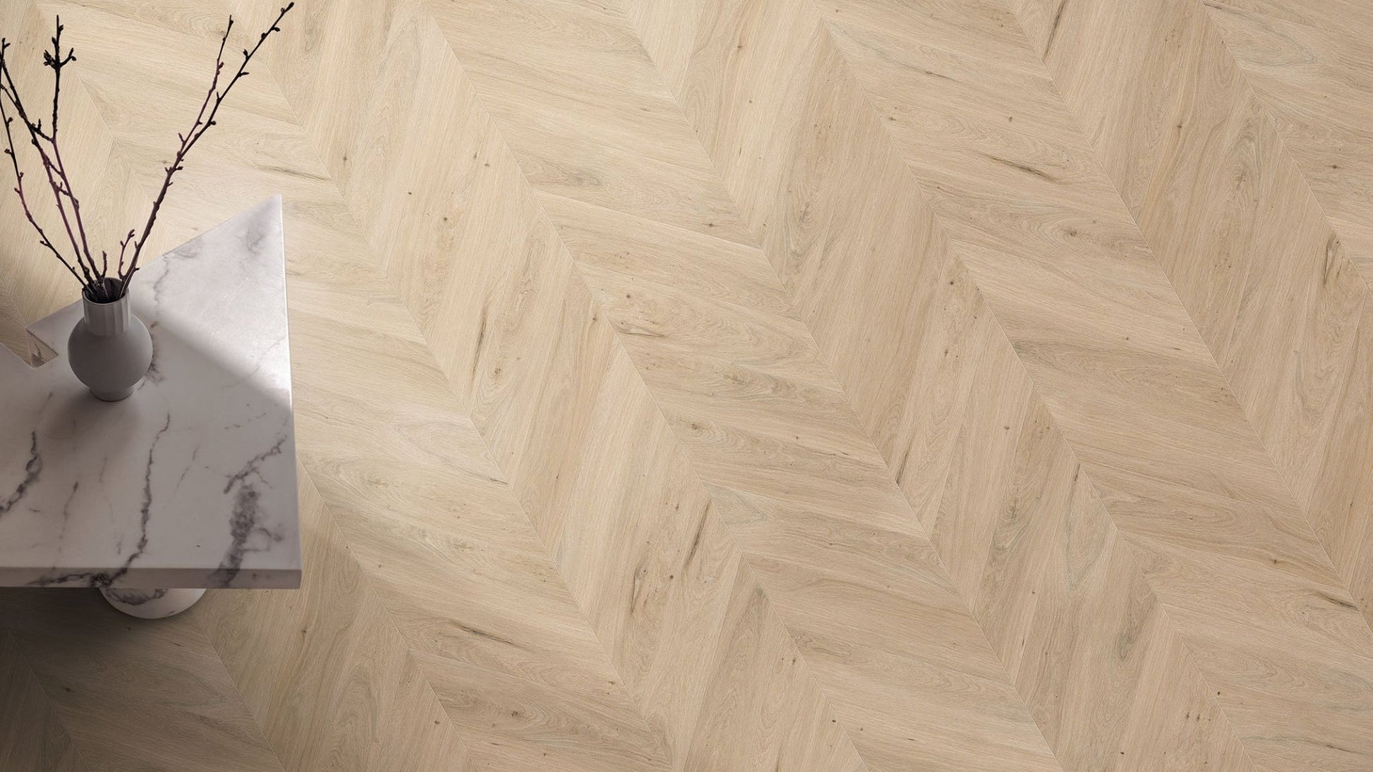 Vinilinės grindys Solen Chevron GD Upland Oak - Vinilines - grindys.lt