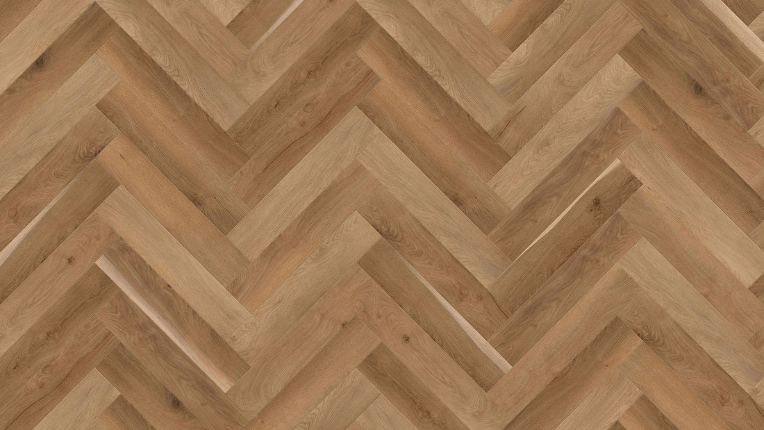 Vinilinės grindys Solen Herringbone Click Hillside Oak - Vinilines - grindys.lt